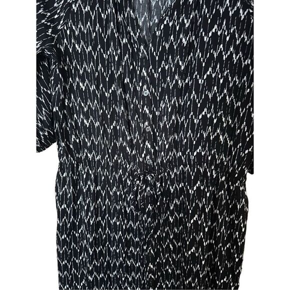 NWT Gap Print Maxi Shirtdress Summer Beach Swim Coverup - Picture 9 of 9